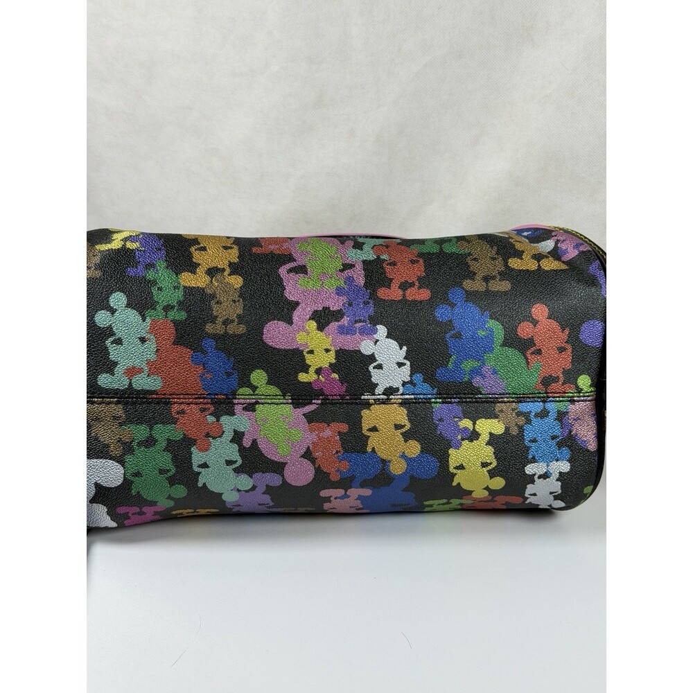Disney Dooney & Bourke 10th Anniversary Wonder Mickey Mouse Satchel Bag Purse - Picture 11 of 12